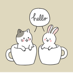#Cat and Bunny Squad