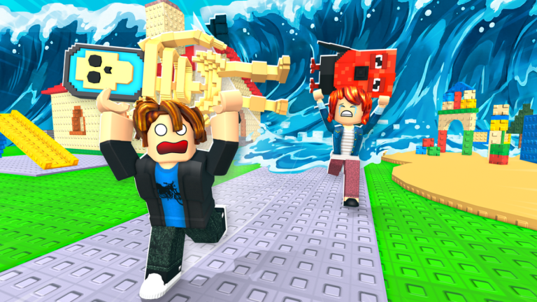 Save Brainrots From a Tsunami! screenshot 2