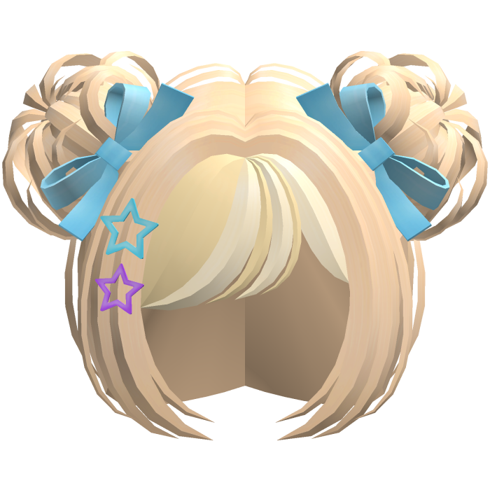 Cute Kawaii Apple Jack Starry Buns