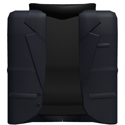 Black Turtleneck with Navy Suit
