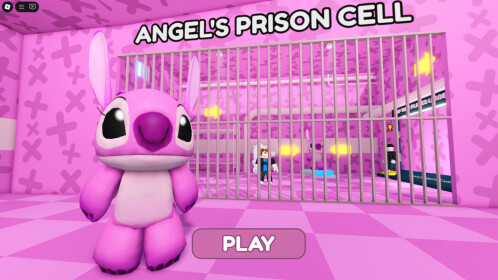 🌸 ANGEL STITCH'S PRISON RUN! (Obby)