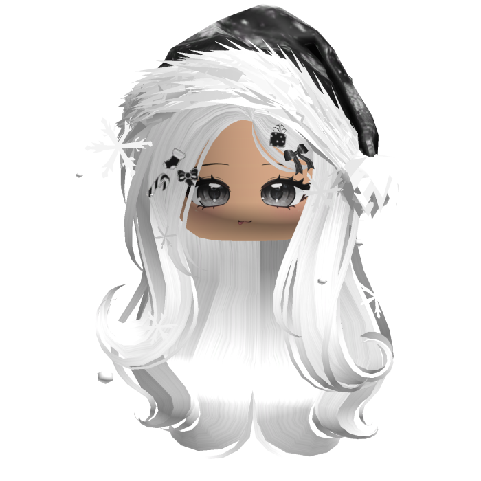 Lush Gentle Swirls w/Santa Hat (Yellow)