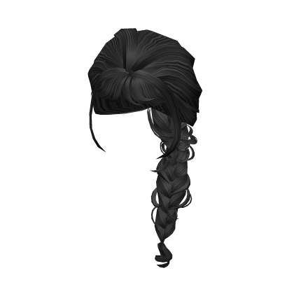 Flitterwisp Braid on Shoulder (Black) Roblox item
