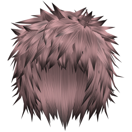 Pink Scene Messy Spiky Emo Boy Hair