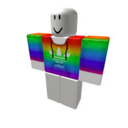 rainbow hoodie Roblox decal