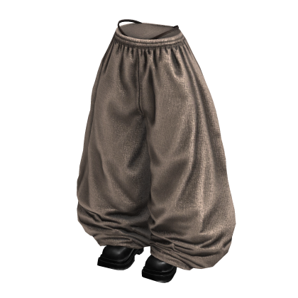 Fade Balloon Sweatpants (Beige Brown)