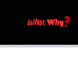 What Why?