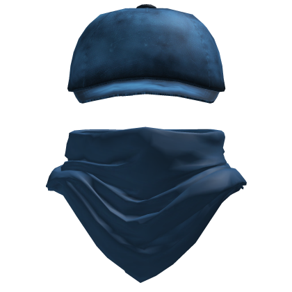 Blue Cap & Bandana