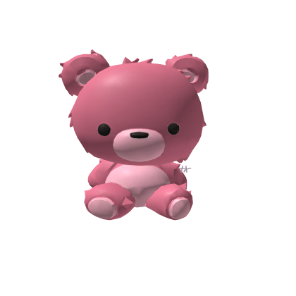 Pink Teddy Backpack Roblox item
