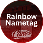 🌈 Rainbow Nametag