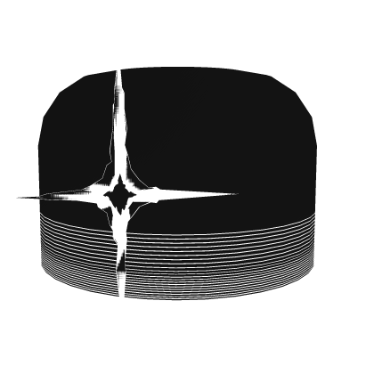 Animated White Eye Glare Shadow Head Roblox item