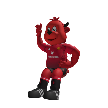 Fred The Red: Manchester United Mascot 24/25 Left - Roblox