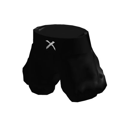 Fuzzy Bunny Sleepwear Shorts Black thumbnail
