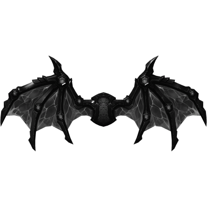 Grey Gray Ice Wyrm's Wings Recolor Addon Roblox catalog item