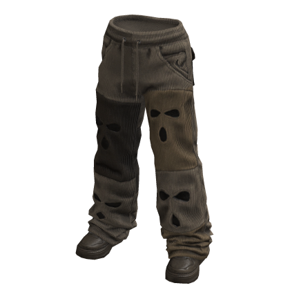 Theft Distressed Sweatpants Grey ⭐ thumbnail