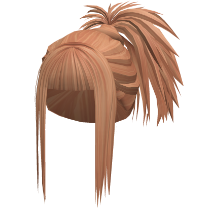Y2K Spiky Side Ponytail Ginger Roblox item