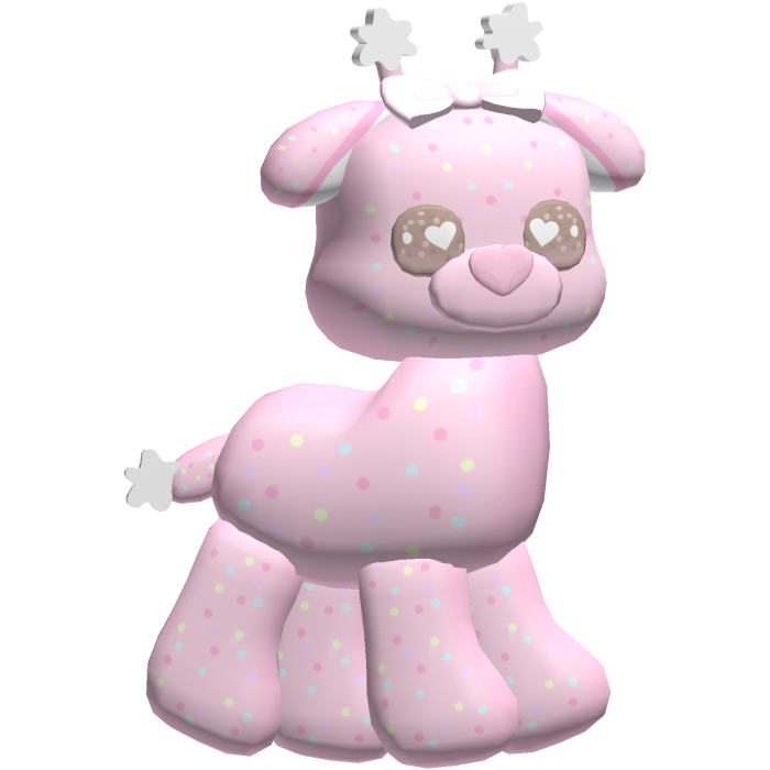 frosted funfetti animal cracker plushie