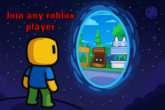 Join any roblox player!