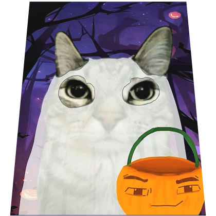 Funny Halloween Cat Cape