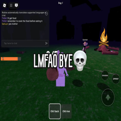 99 nights in the forest Roblox decal