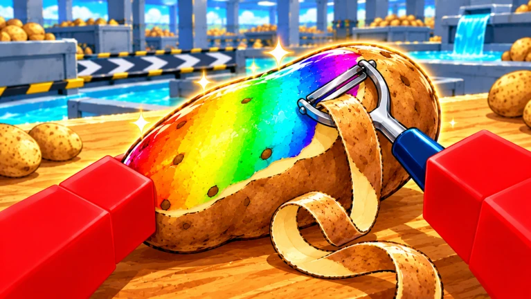 Peel Potatoes on Roblox, screenshot 3