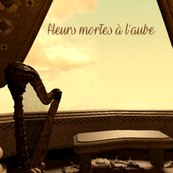 fleurs mortes à l'aube