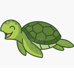 SANDY THE TURTLE GROUP-!