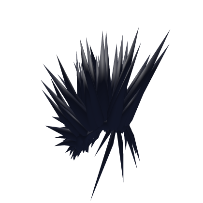 D (Cyberpunk) Spikes Punk Dark Blue Hair Roblox item