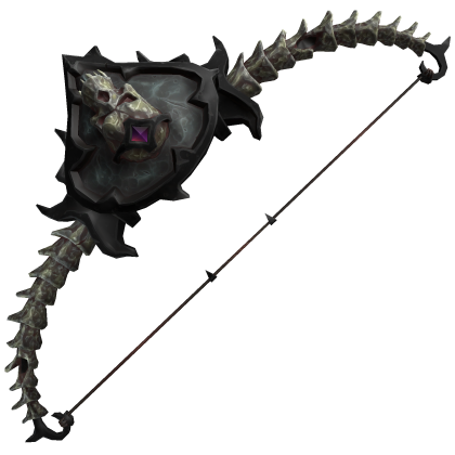 Black Demon Skeleton Bow Roblox item
