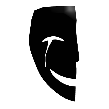 Monium Comedy Half Mask [R] Roblox item