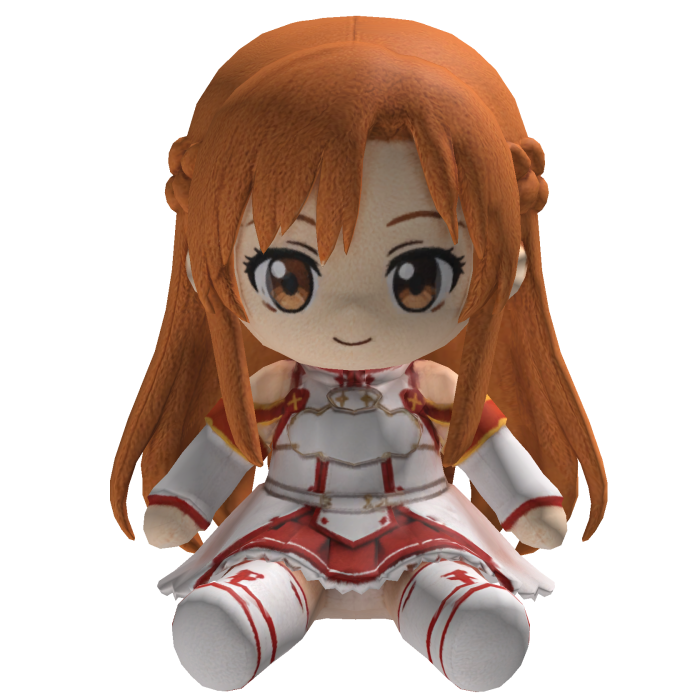 Pelúcia Asuna Yuuki Cabeça