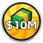 Earned $10M Cash!