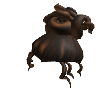 Brunette Curly Bun Roblox item