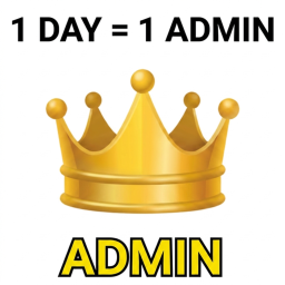 1 DAY = 1 ADMIN ⚡