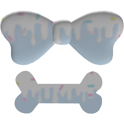 ˚. ♡ cutesy frosted blue clip with sprinkles Roblox item