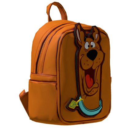 Scooby Doo Orange Plush Backpack Roblox item