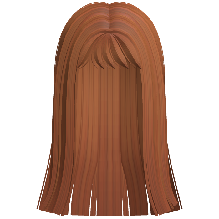 Long Straight Hair (Ginger)