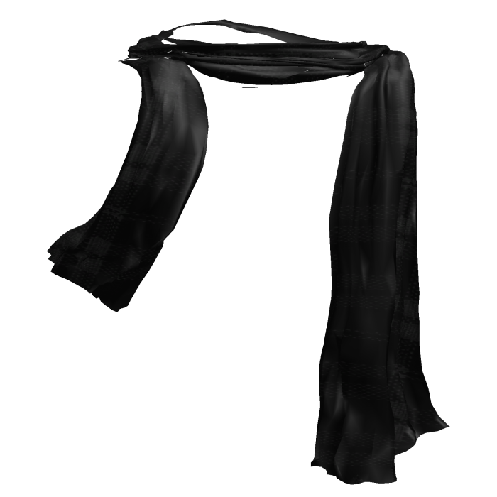 1.0 Winter Christmas Autumn Scarf in Black