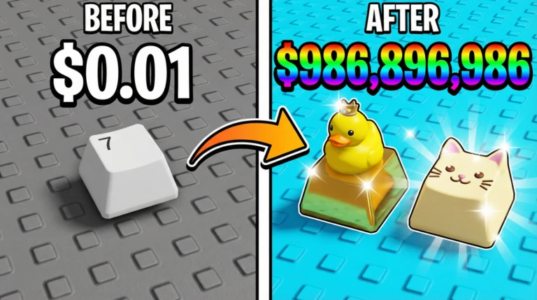 Collect a Keycap! | Roblox Game - Rolimon's