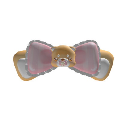 ♡~ cute shiba inu pup bow & ears