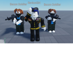 Bacon military of roblox and bloxburg