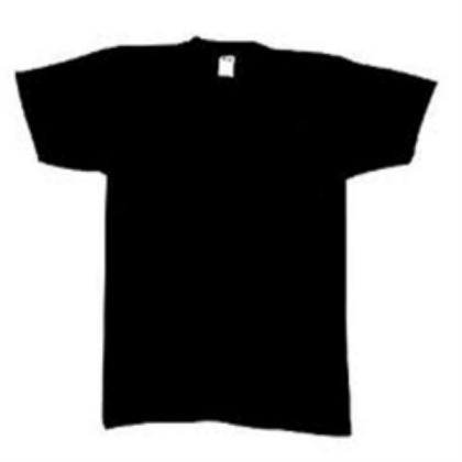 black shirt Roblox decal