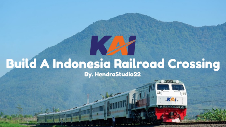 Build an Indonesian Railroad Crossing screenshot 1