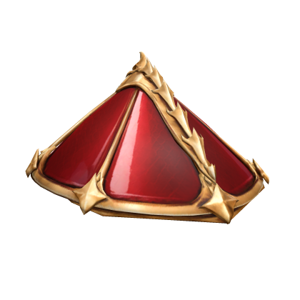 Red & Gold Samurai Power Ranger Hat
