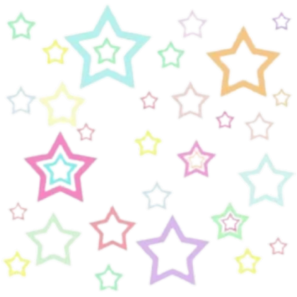 Pastel star effect kidcore dreamcore Roblox decal