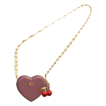 Coach Heart Crossbody Bag Pink