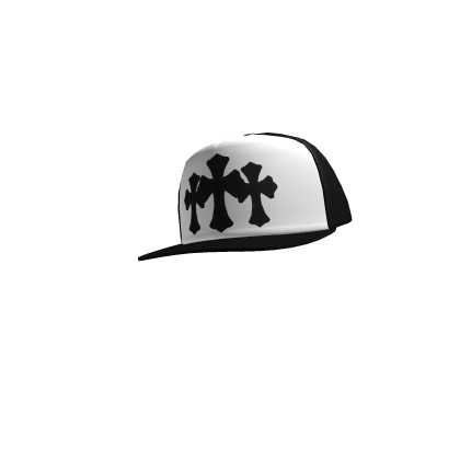 Gorra de camionero de cruz negra