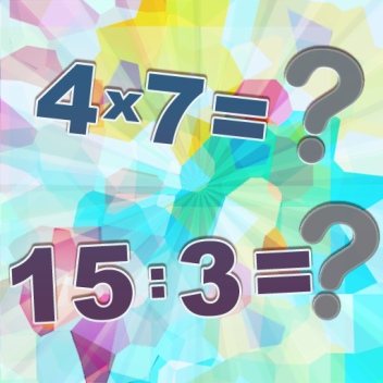 Math Multiplication & Division Wall