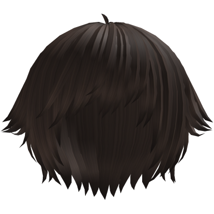 ´ཀ` emo anime catboy tufts hair in brown