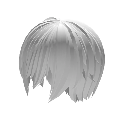 (¬_¬) white anime hair v4